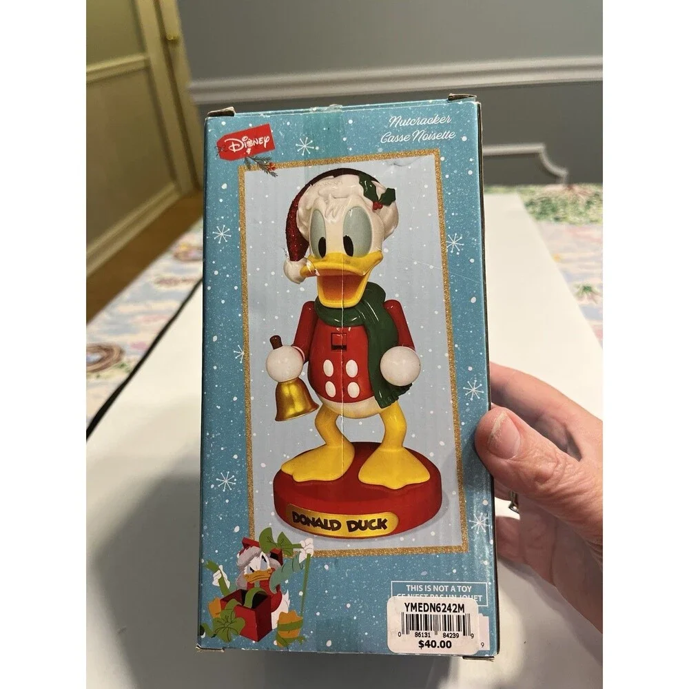 Kurt Adler Disney Donald Duck Nutcracker New in Box